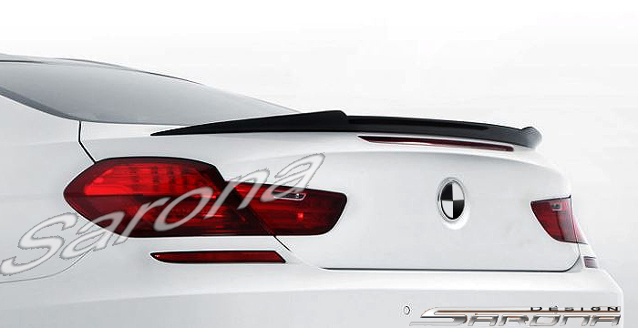 Custom BMW 6 Series  Coupe & Sedan Trunk Wing (2012 - 2019) - $289.00 (Part #BM-121-TW)